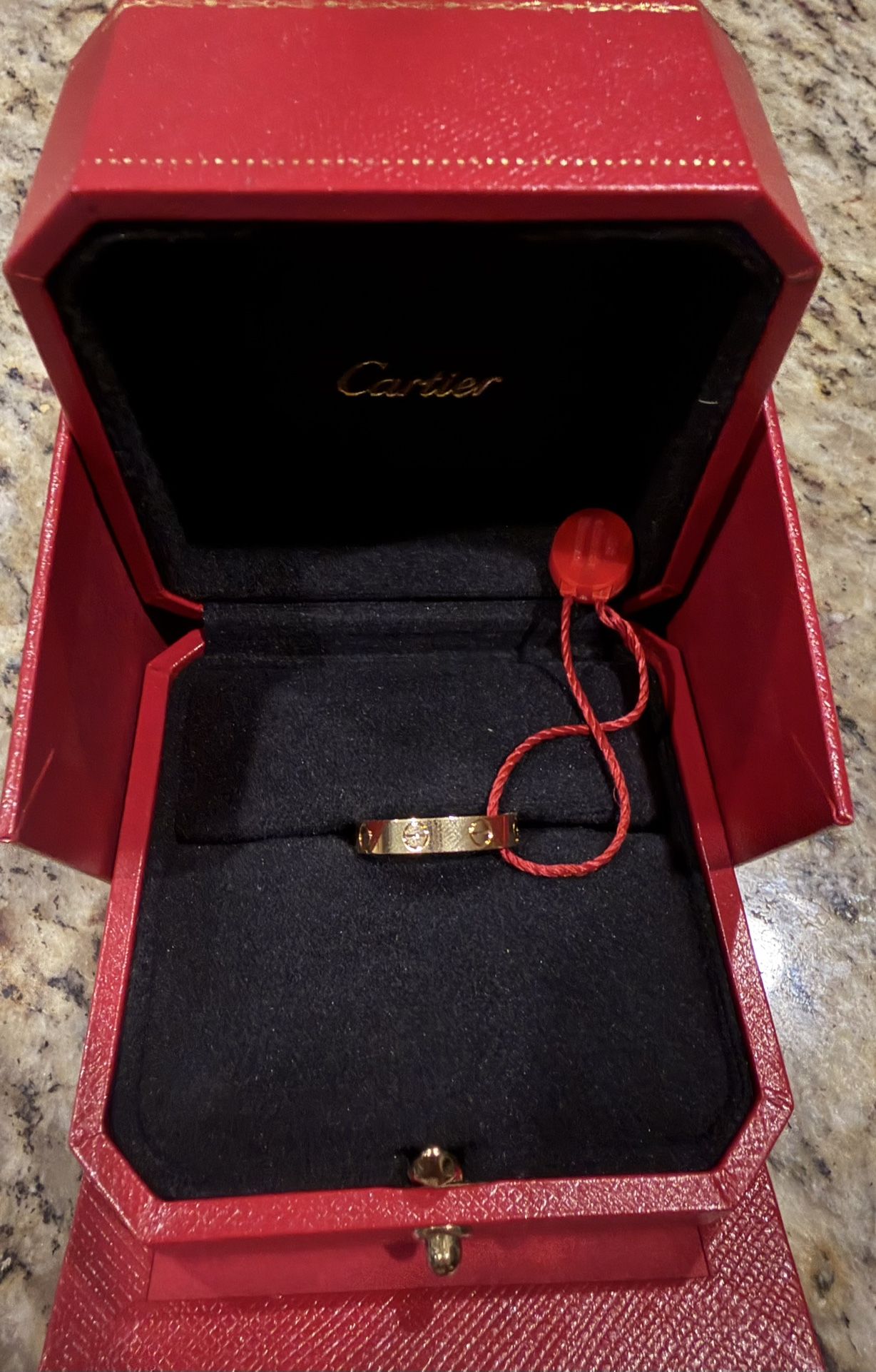 Authentic Cartier 18k Love Ring