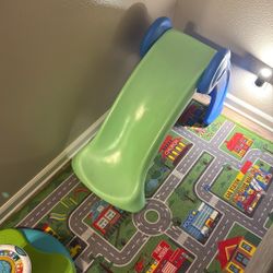 Little Tikes Junior Play Slide Green/Blue, 5 ft or less