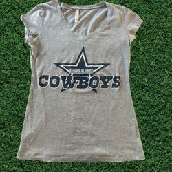 Texas NFL  cowboys  Woman  vneck 