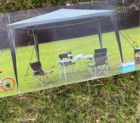 $45 Firm ! New Alpine Cuisine Gazebo PE Folding 10x10ft, 3mx3m