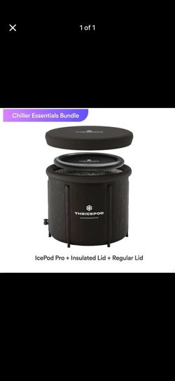 The ICE Pod Cold Plunge + Pro Chiller