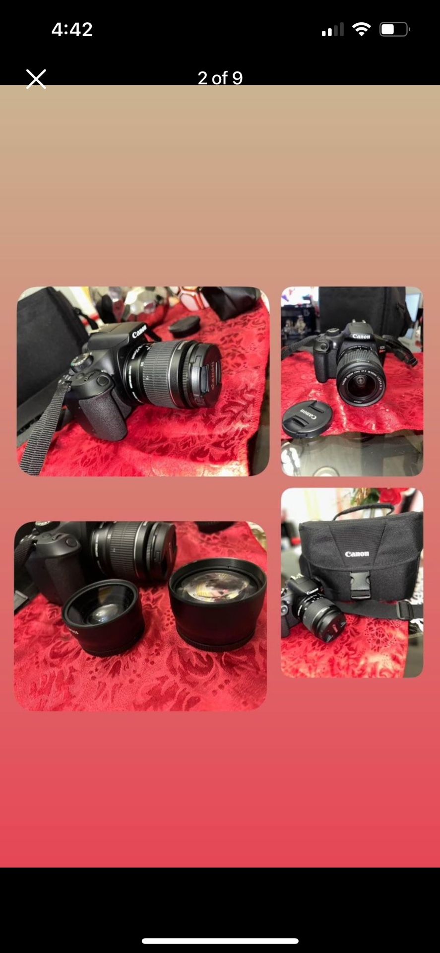 Canon Camera EOS Rebel T6