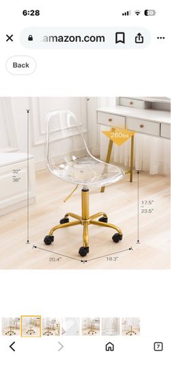 Acrylic chair