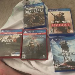 5 PS4 Games