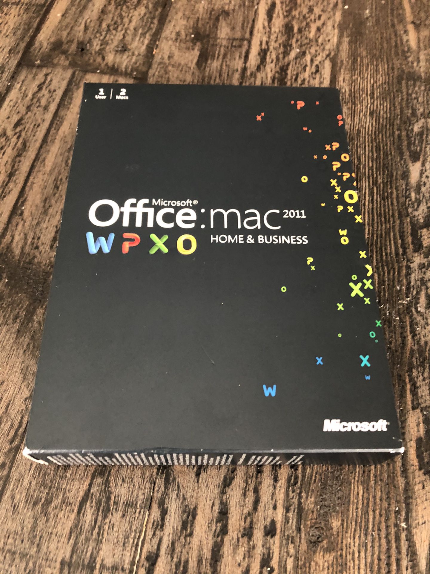 Microsoft Office Mac 2011 w Outlook