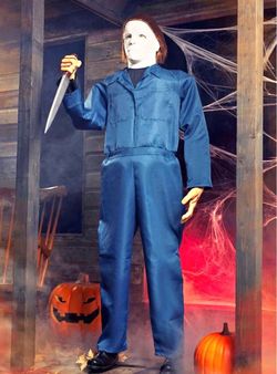 Micheal Myers Gemmy 6' Life Size animatronic Halloween