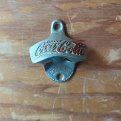 Vintage Coca-Cola Star "X" Wall Mounted Bottle Opener 