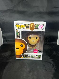 Funko Pop BAPE Baby Milo Flocked BAIT Exclusive #17