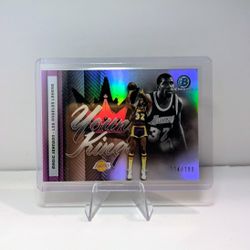 Magic Johnson Refractor Card 