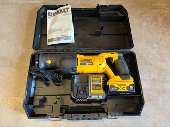 DeWalt 20V MAX Reciprocating Saw Kit with New 2025 5Ah XR Battery