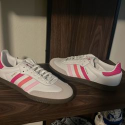 Pink Adidas Samba