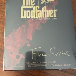 New Unopened The Godfather: The Coppola Restoration Blu Ray Disc Set