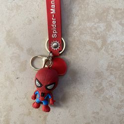 2 New Spider-Man & Key Chain Used