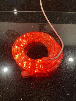 16' Rope Light Red Christmas Decor Indoor & Outdoor