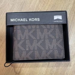 Michael Kors SLIM BILLFOLD LEATHER