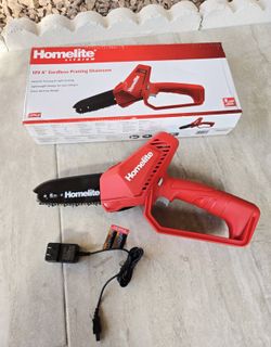 Homelite 12V Rechargeable Purning Saw