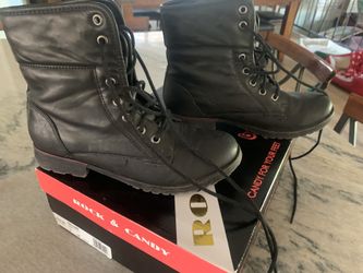 Black Booties Ladies Sz 7 By Rock & Candy
