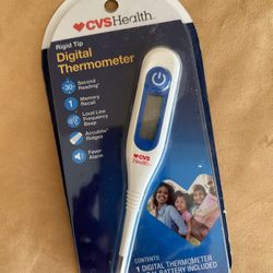 CVS Health Rigid Tip Thermometer 