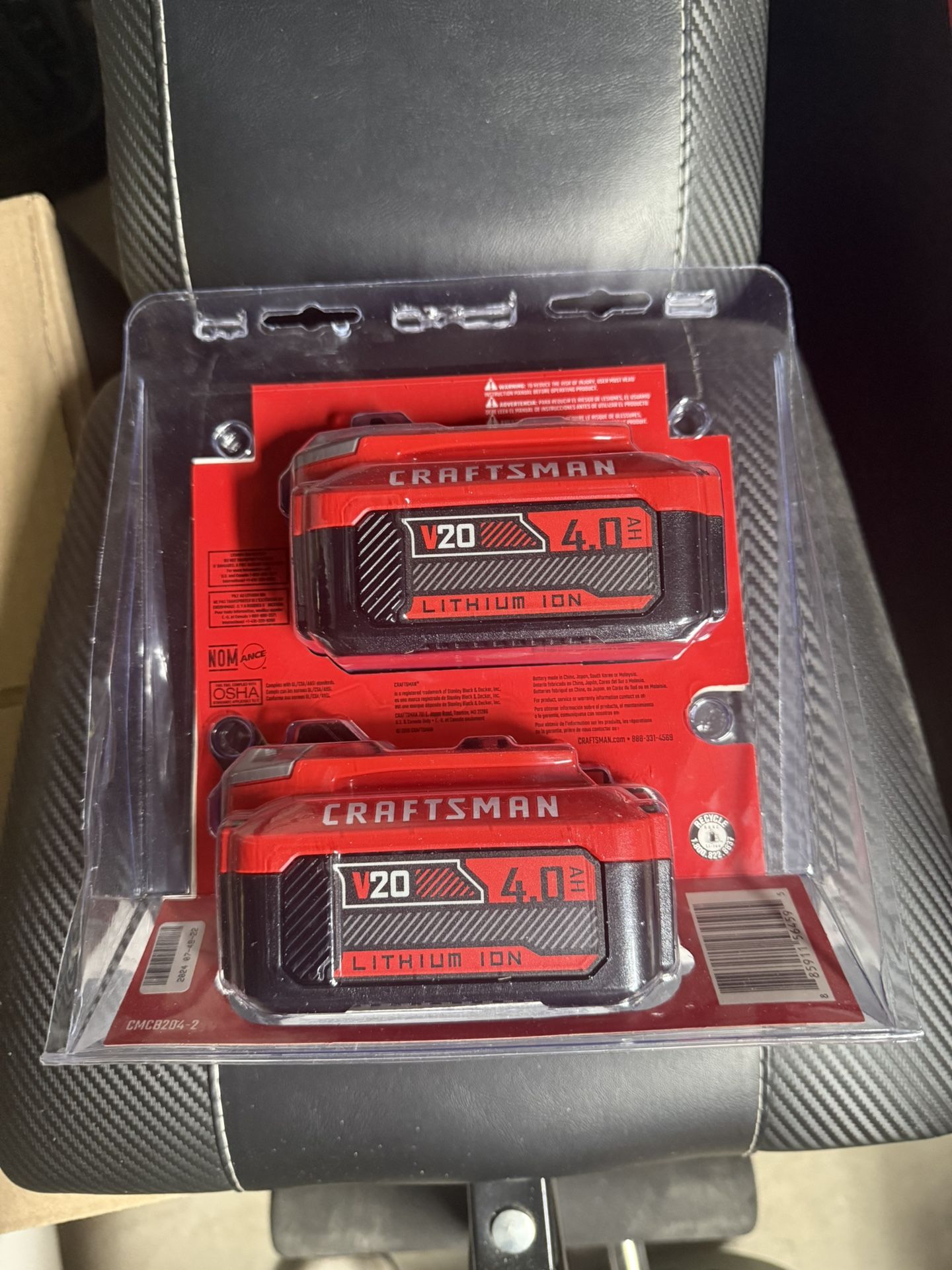 CRAFTSMAN V20 20 -Volt 2 -Pack Battery