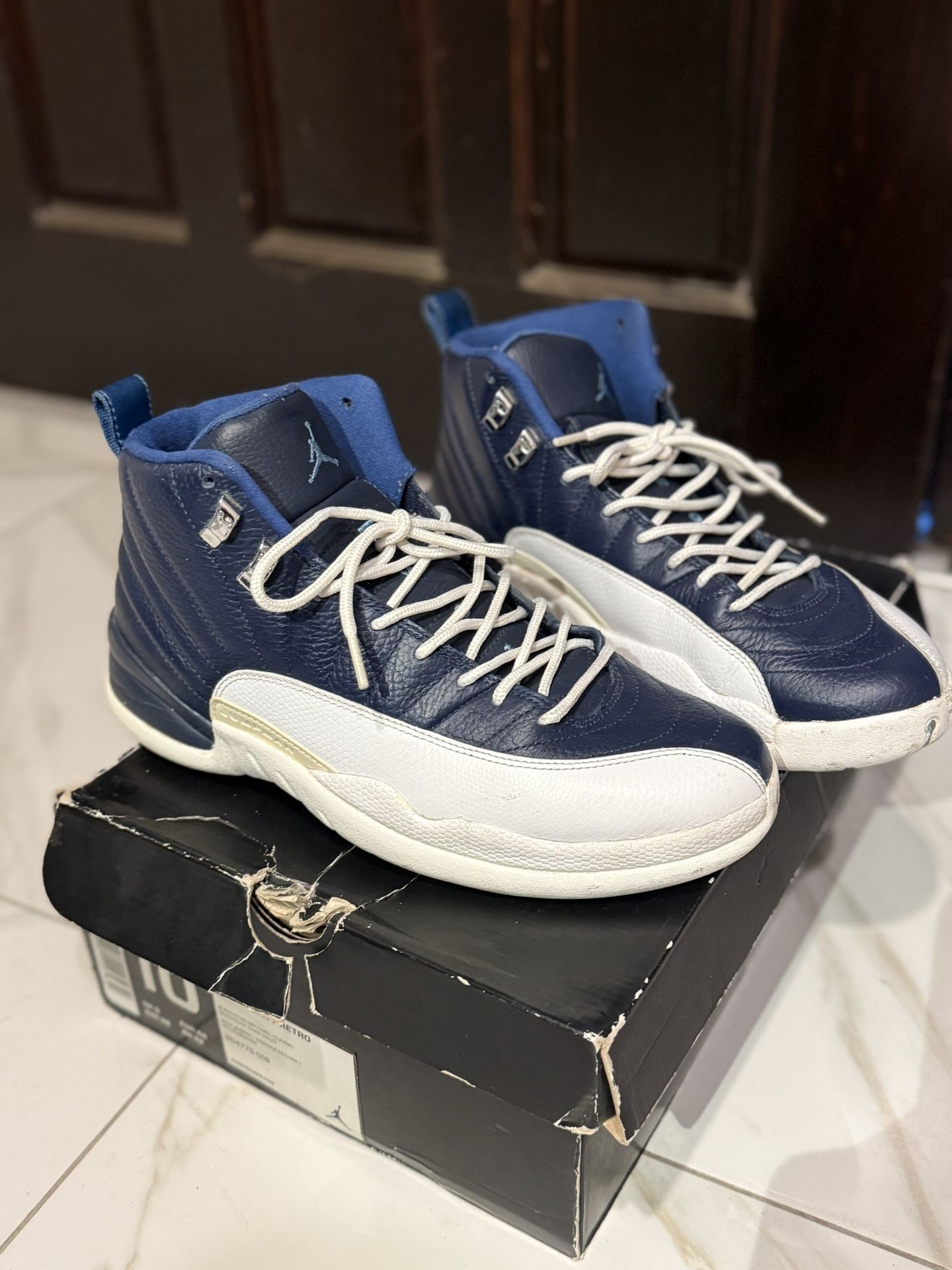 Jordan 12 Retro Obsidian Size 10