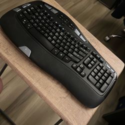 Logitech wave keyboard wireless no receiver
