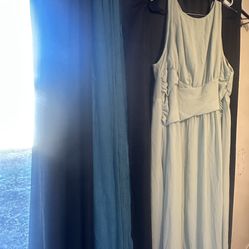 1x & 2x Various Sage Colored Dresses