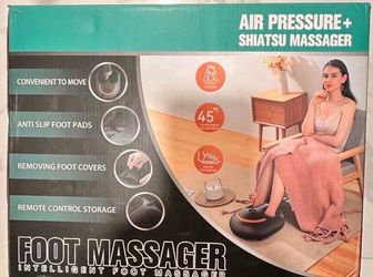NEW - Air Pressure Shiatsu Intelligent Foot Massager