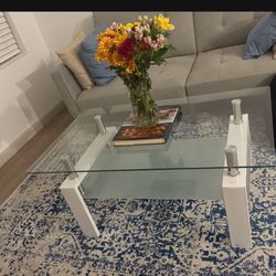 4 Leg Coffee Table With Storage 