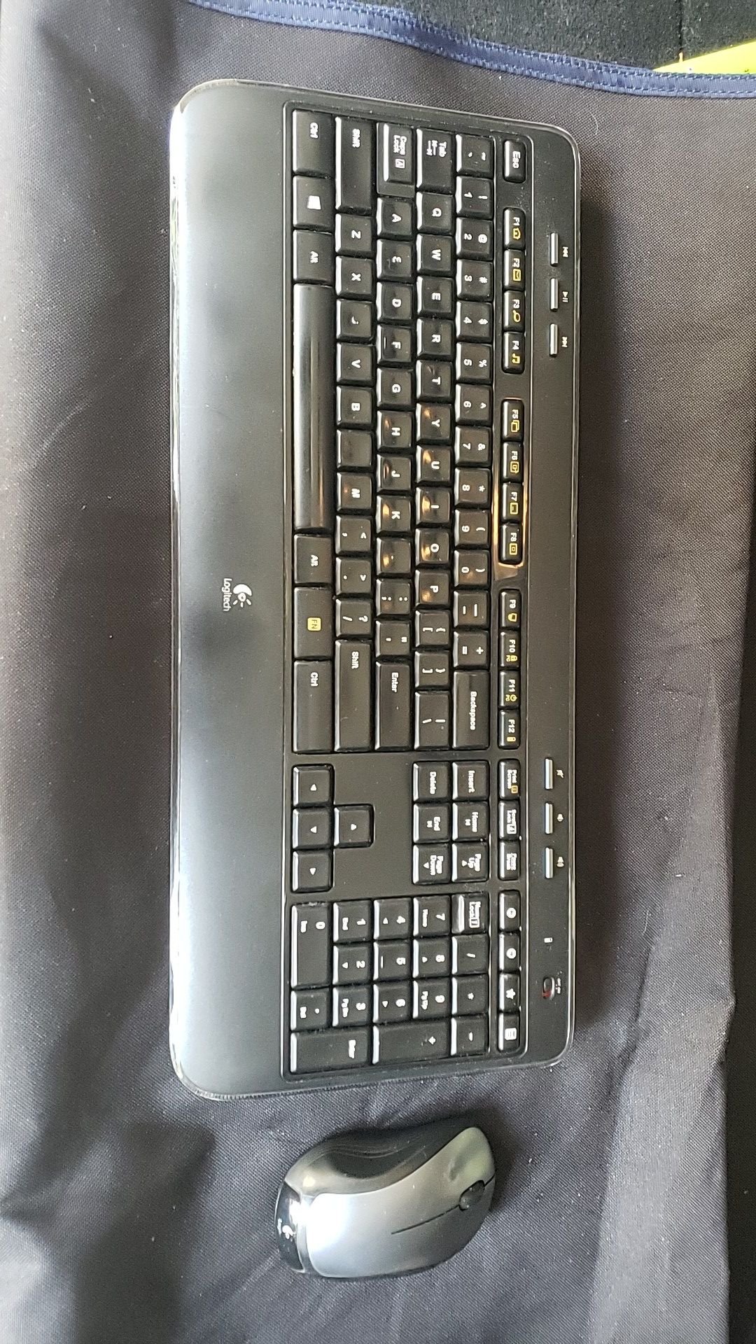 Logitech wireless keyboard and mouse