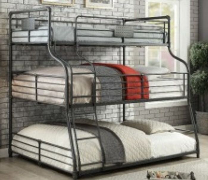 3 Tier Bunk Bed