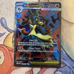 Mega Lucario Ex Pokemon Mega Evolution