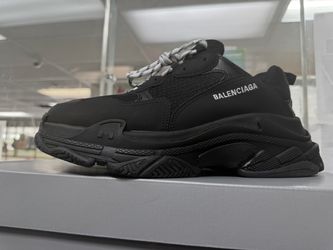 Balenciaga Triple S Sneakers All Black