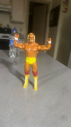 Hulk hogan action figure (used)