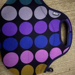 BUILT Gourmet Getaway Soft Neoprene Lunch Tote, Lightweight