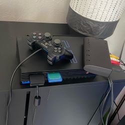Ps2 With Gamestar OPL Ssd Drive And Retrotink 5x Pro.