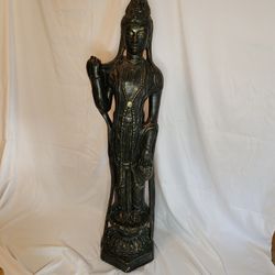 VNTG Black Kuan Yen 3 Feet Tall
