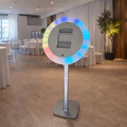RGB iPad Photo Booth Stand w/ Ring Light – Party & Event Use