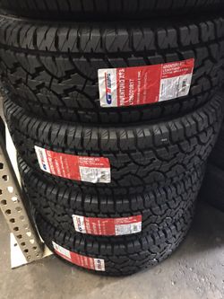 10 ply 265/70R17 “E” tires in stock $530 off for install & balance