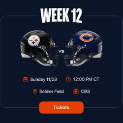Bears Vs Steelers - Nov 23