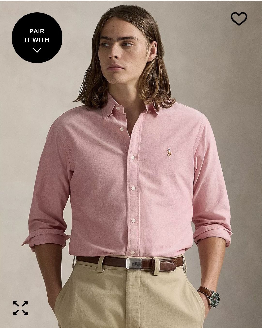 Polo Ralph Lauren Men's Classic-Fit Gingham Oxford Shirt Size L