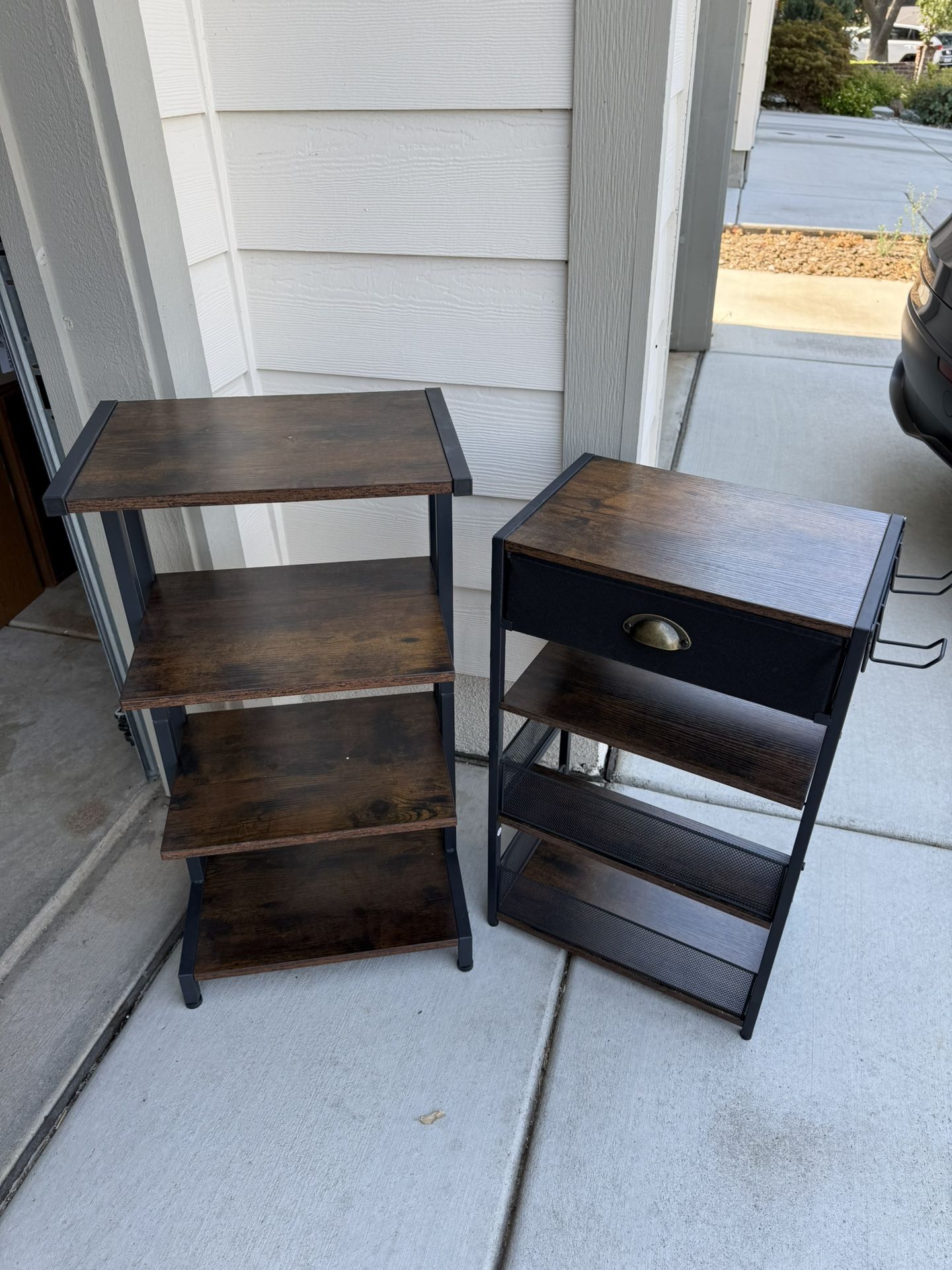 Antique Wooden side table’s in like new condition!
