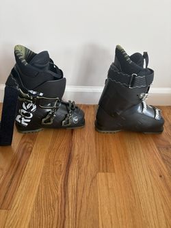 Rossignol Black/Khaki Ski Boots: Brand New