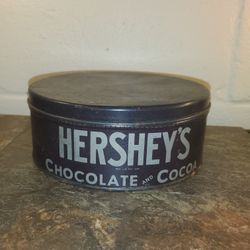 Older Hersheys Collectible Chocolate And Cocoa Tin