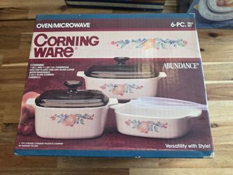 Corning Ware Abundance 6-Piece Trio Set