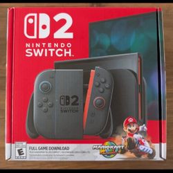 Brand New - Nintendo Switch 2 w Mario Kart bundle