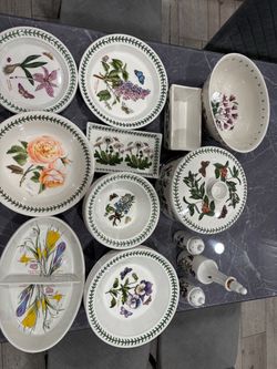 Vintage Portmeirion "Botanic Garden" Dinnerware Set - Mixed Pieces