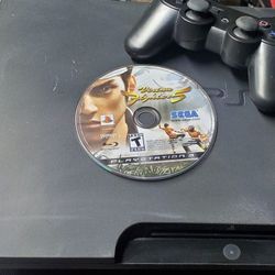 Ps3 Slim + Madcatz Arcade Fight Stick + Game