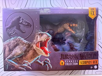 Jurassic World Hammond Collection Scorpios Rex Deluxe ON HAND