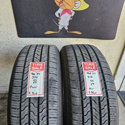 215/55/17 Firestone Tires (2)