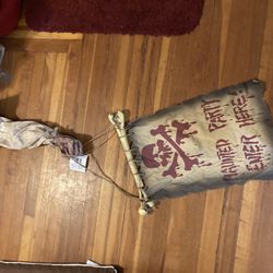 Halloween Party   Sign 